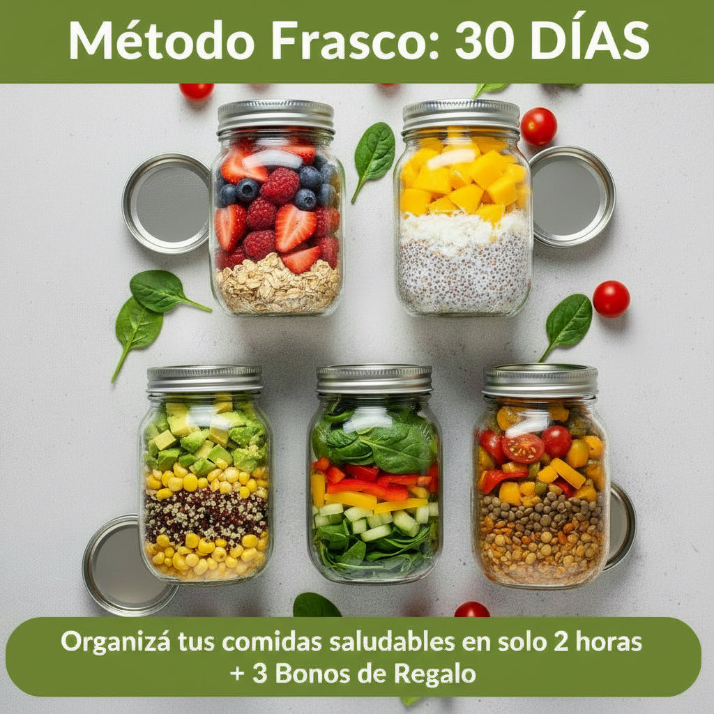 Método Frasco: 30 Días + 3 Bonos